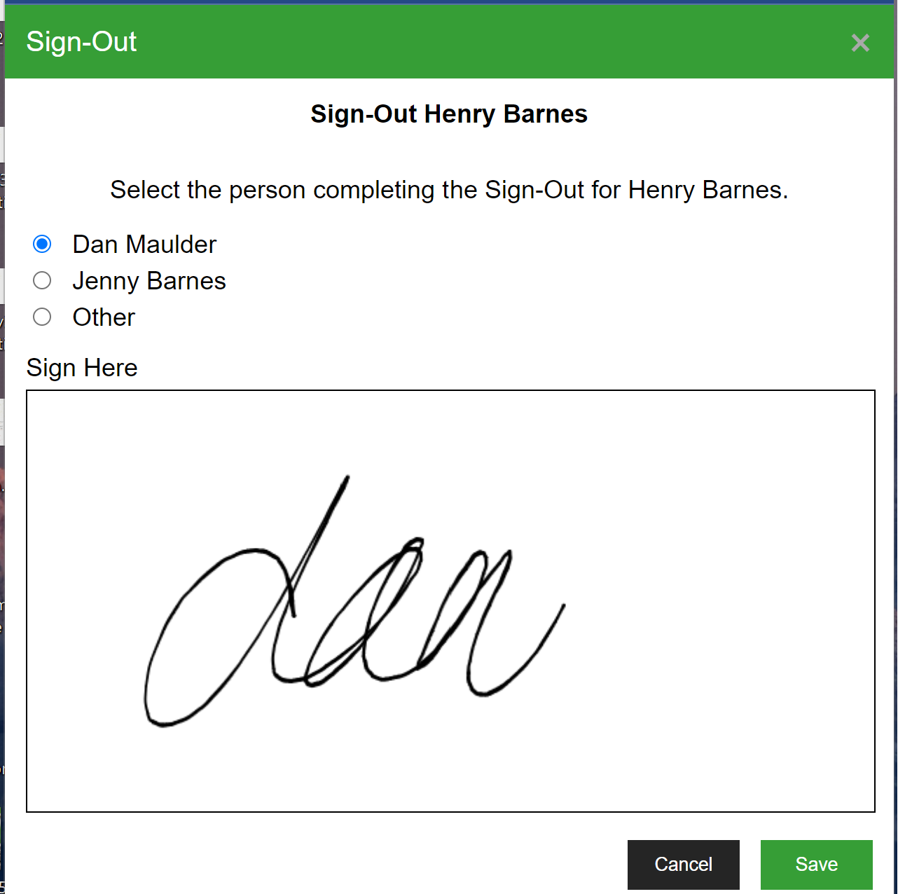 sign out henry.png