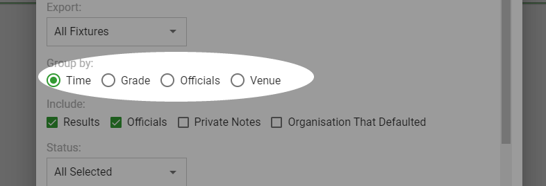 export modal - group by.png