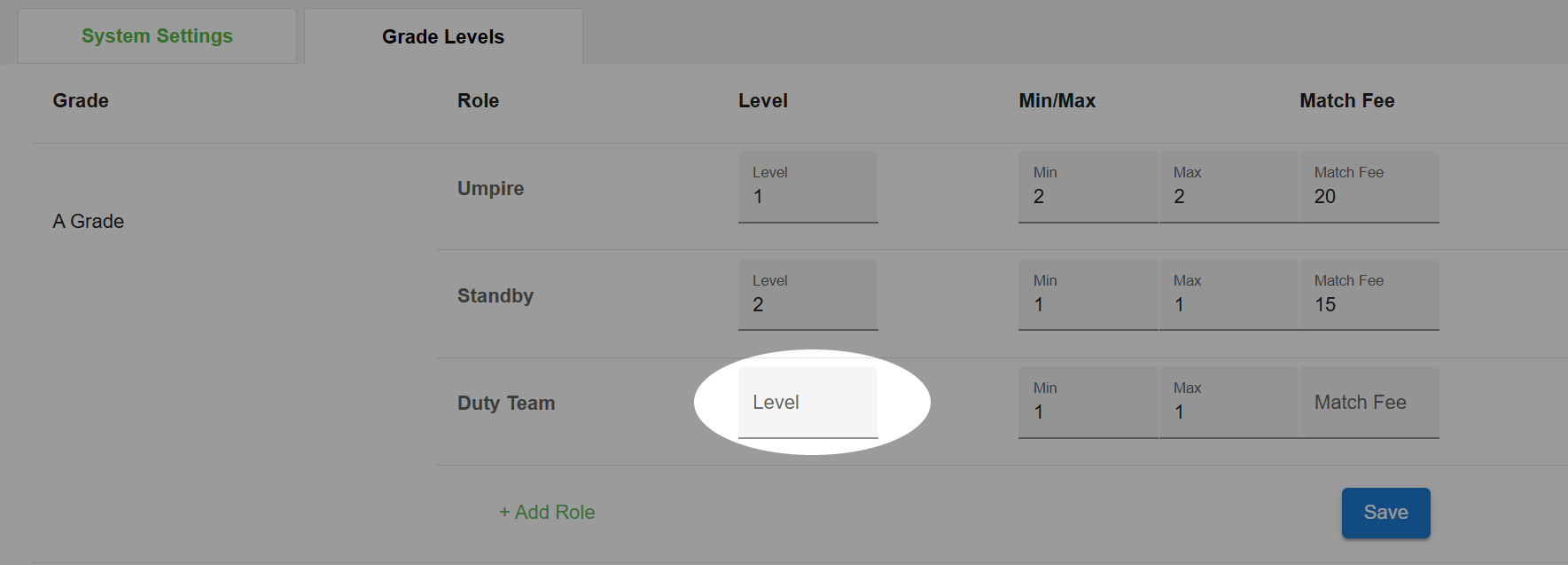 GradeLevels - new role added - level.png
