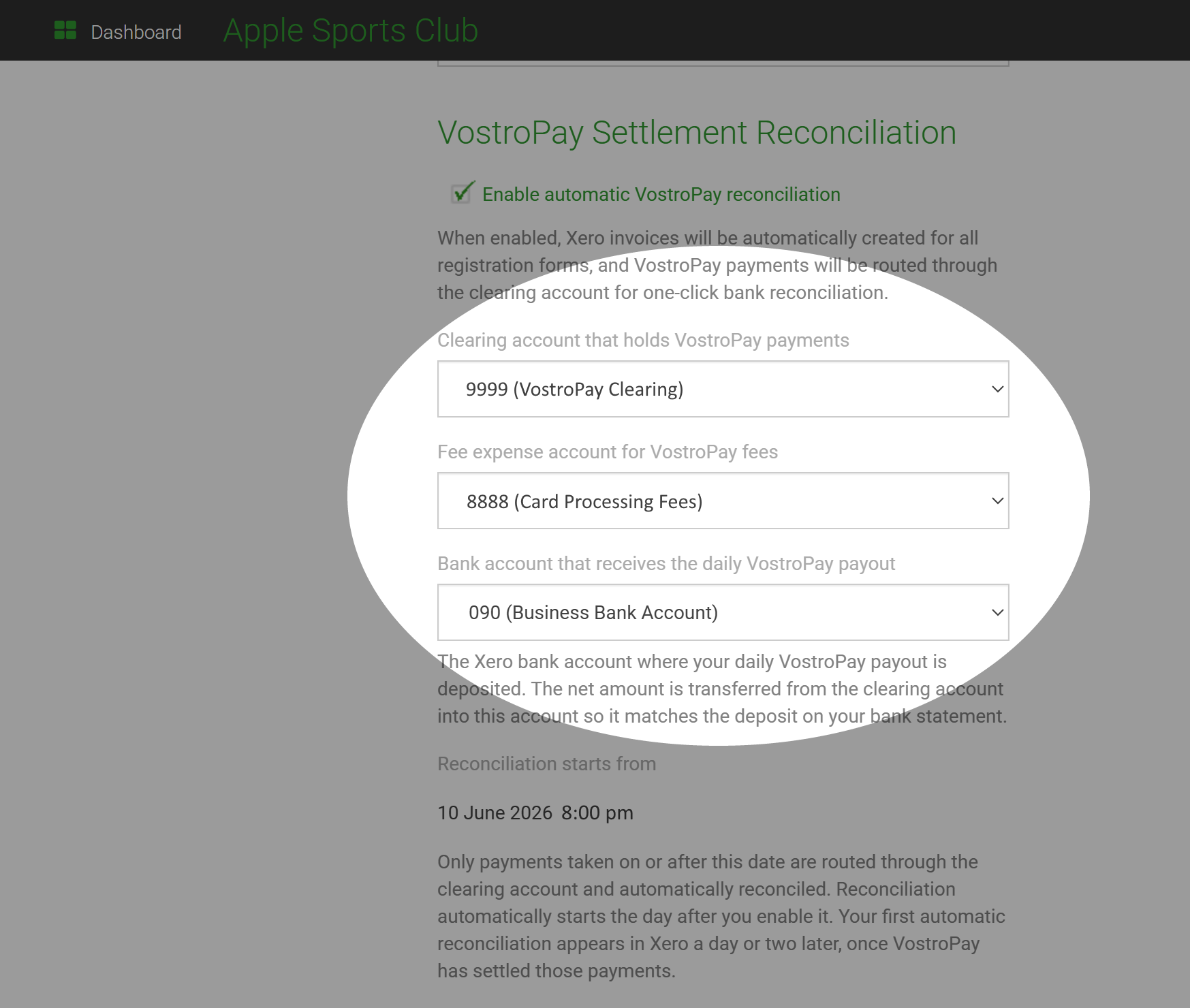 VostroPay Settlement Reconciliation - Sporty Settings once enabledxx.png
