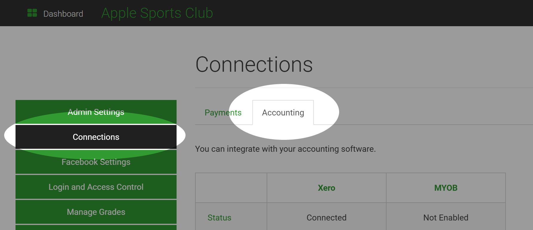 Admin Settings - Connections - Accountingx.png