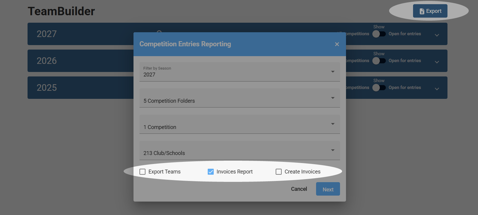 InvoicesReportModal-Settings.png